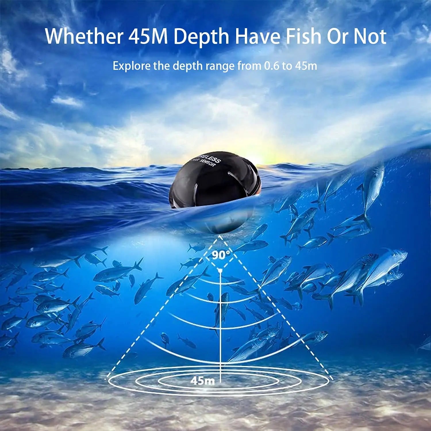 Wireless Sonar Fishing Alert Fish Finder