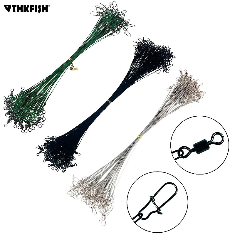 Lead-core Traction Fishing Line Steel Wire Leader