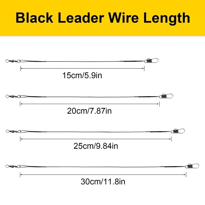 Steel Wire Leader With Swivel