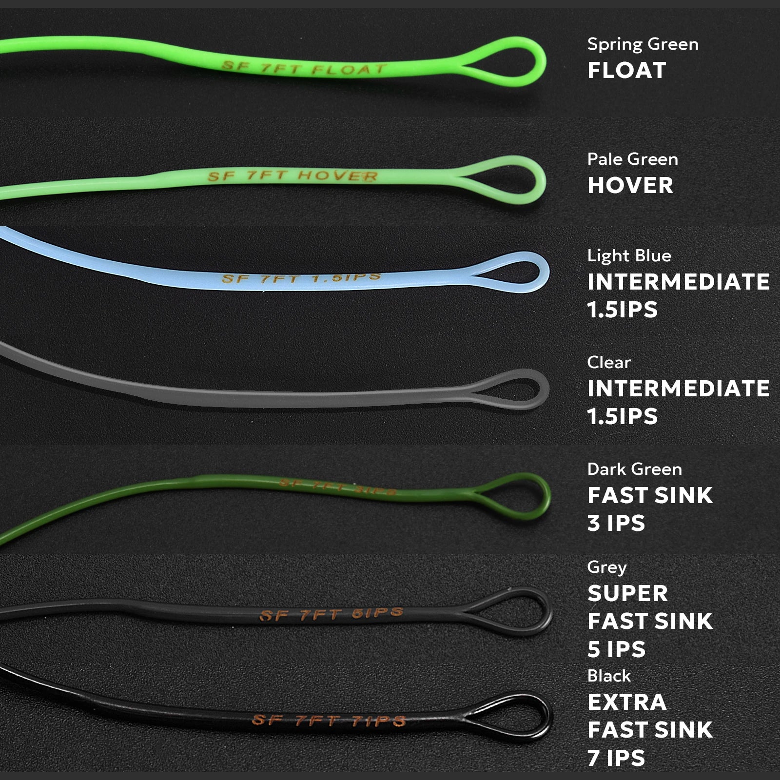 Fly Fishing Poly-Coated Leaders