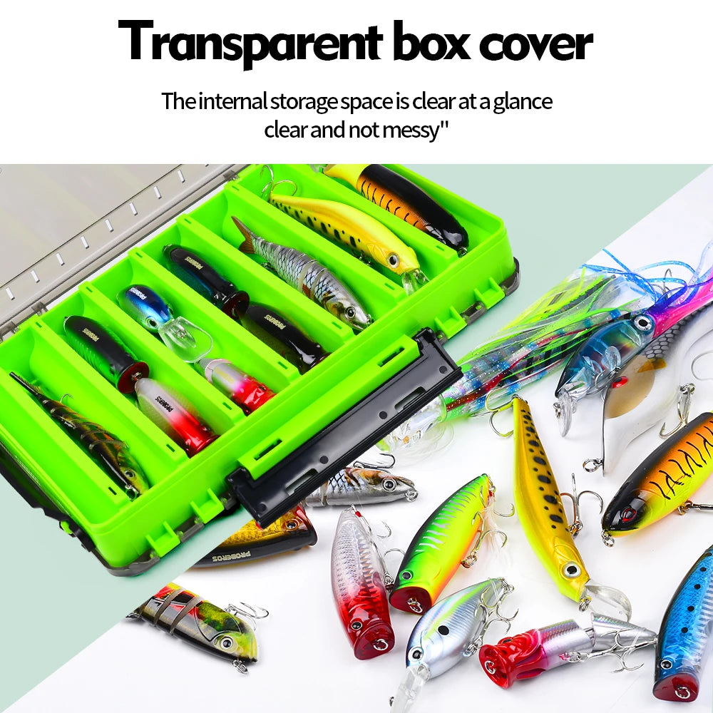 Double-Sided Waterproof Fishing Tackle Box