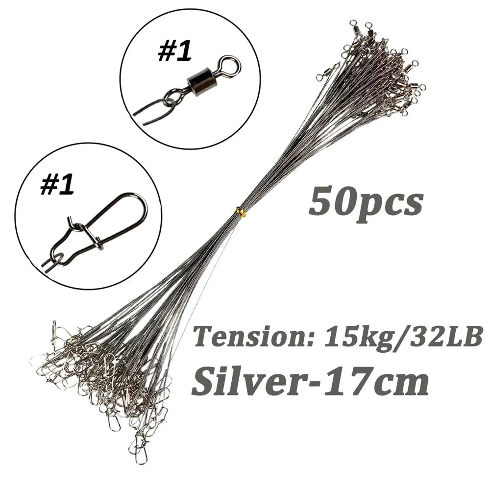 Lead-core Traction Fishing Line Steel Wire Leader