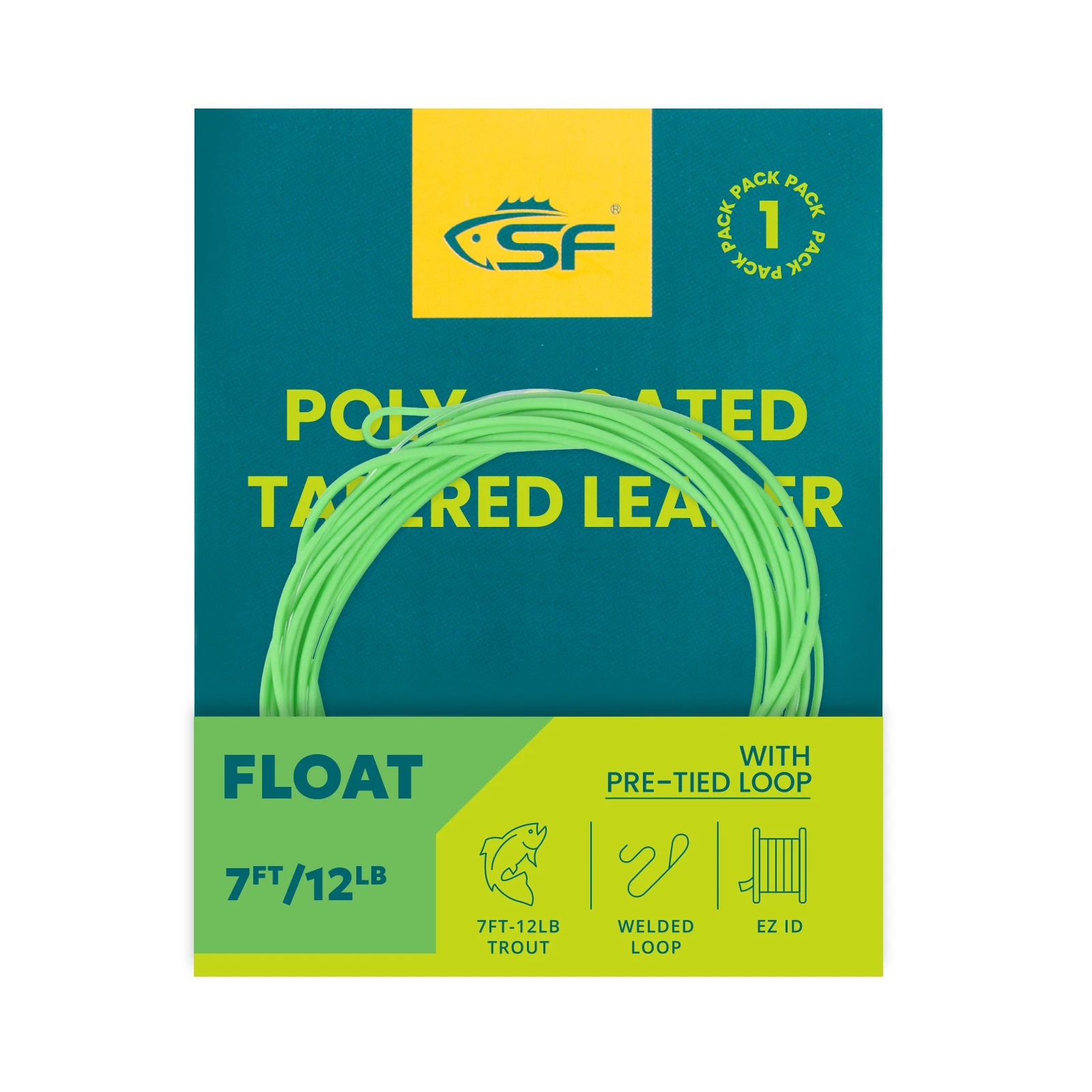 Fly Fishing Poly-Coated Leaders