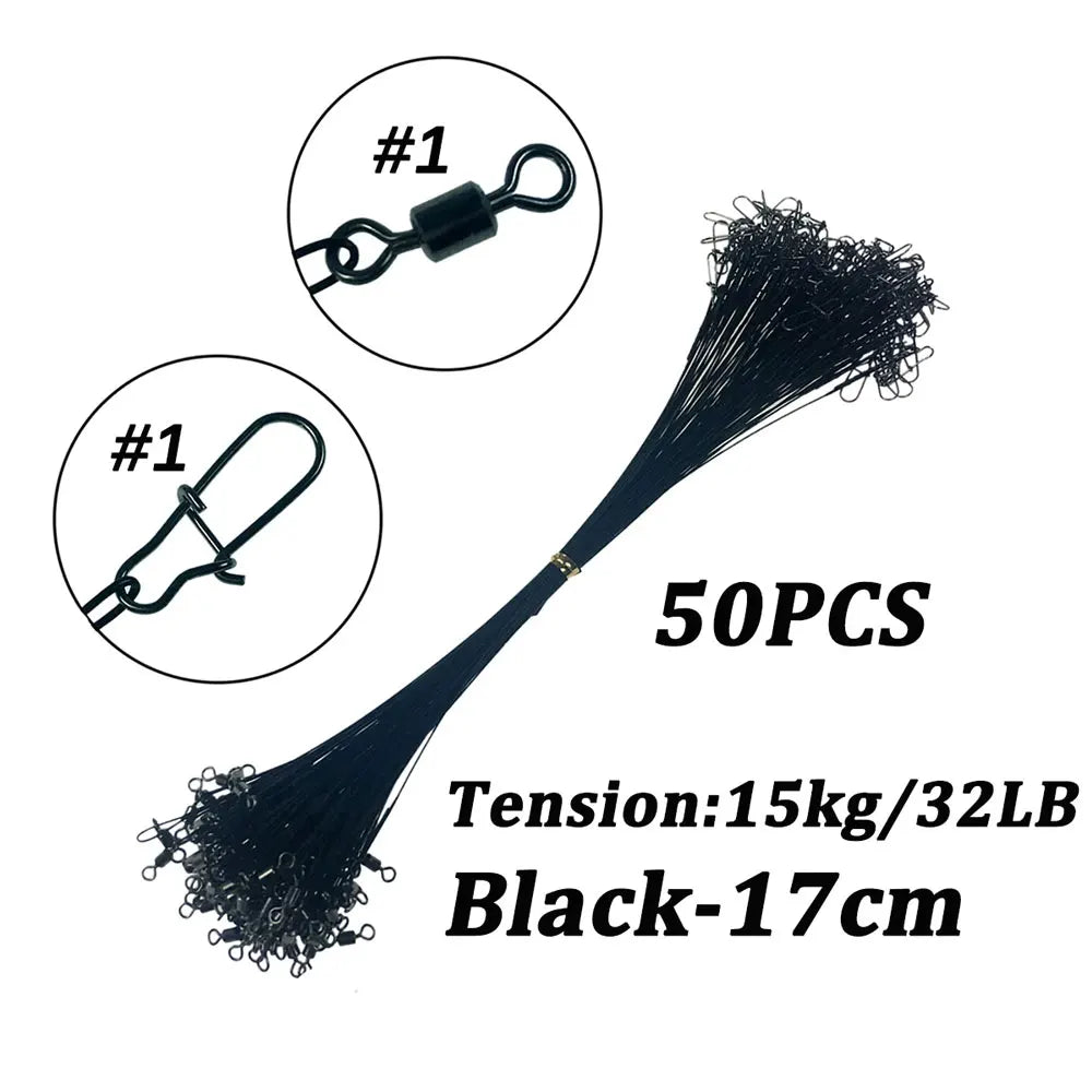 Lead-core Traction Fishing Line Steel Wire Leader